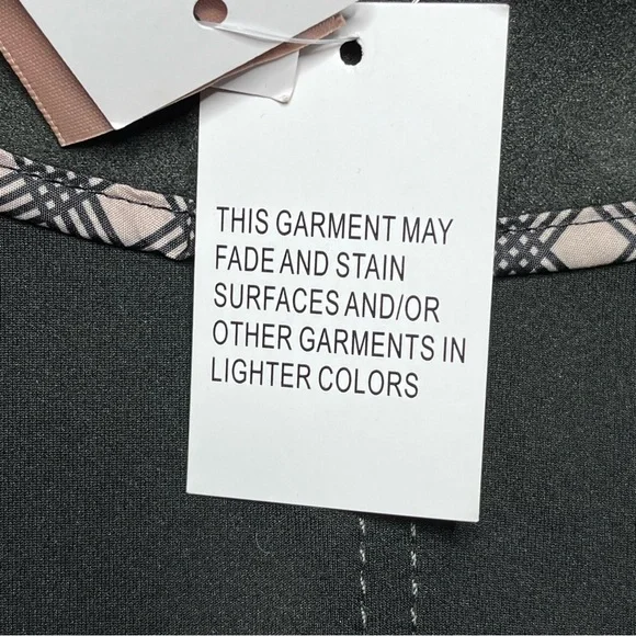 Philosophy Open Faux Leather Cropped Jacket XS Pockets Carbon Crystal Moto NEW - Picture 14 of 15